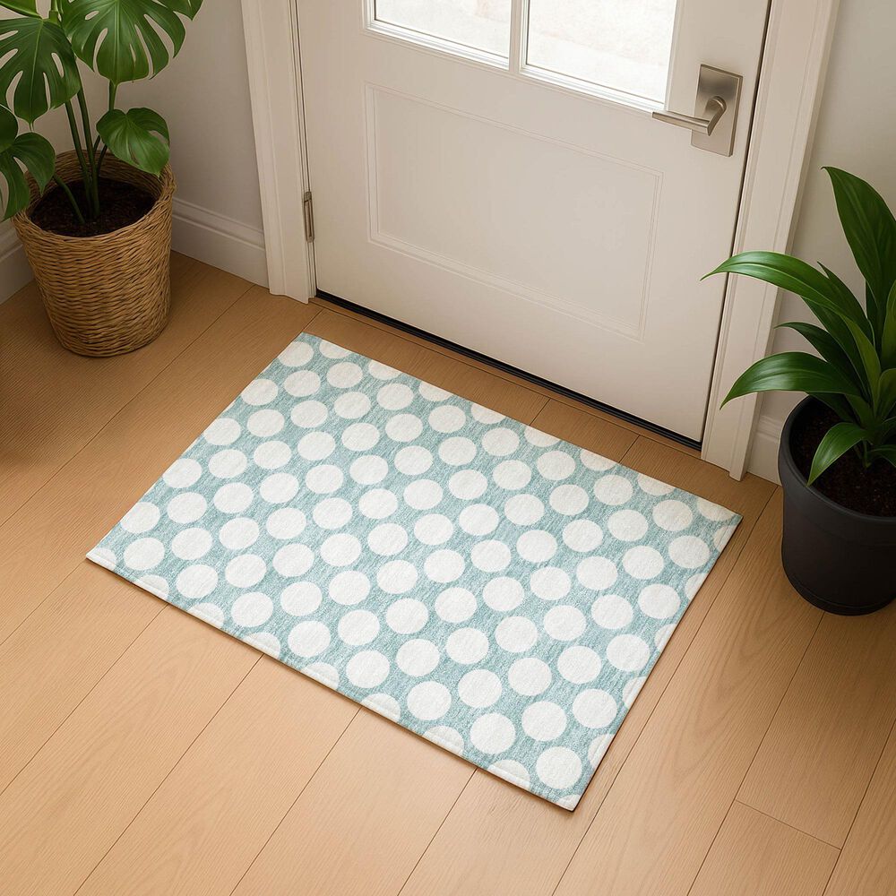 Dalyn Rug Company The Reserve TR13 Seafoam 2&#39;6&quot; x 3&#39;10&quot; Indoor/Outdoor Area Rug, , large