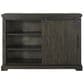 Mayberry Hill Stone Server without Hutch in Smokey Dark Ash, , large
