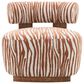Furniture of America Orynt Accent Chair in Rustic Orange, , large