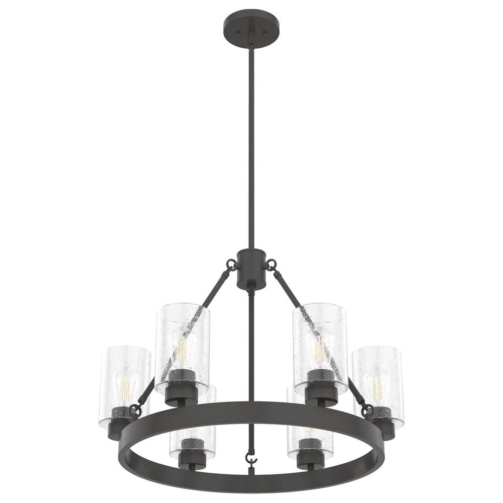 Hunter Hartland 6-Light Chandelier in Noble Bronze, , large
