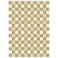Balta Rugs Maraini Vintage Checkered 7"10" x 10" Tan Area Rug, , large