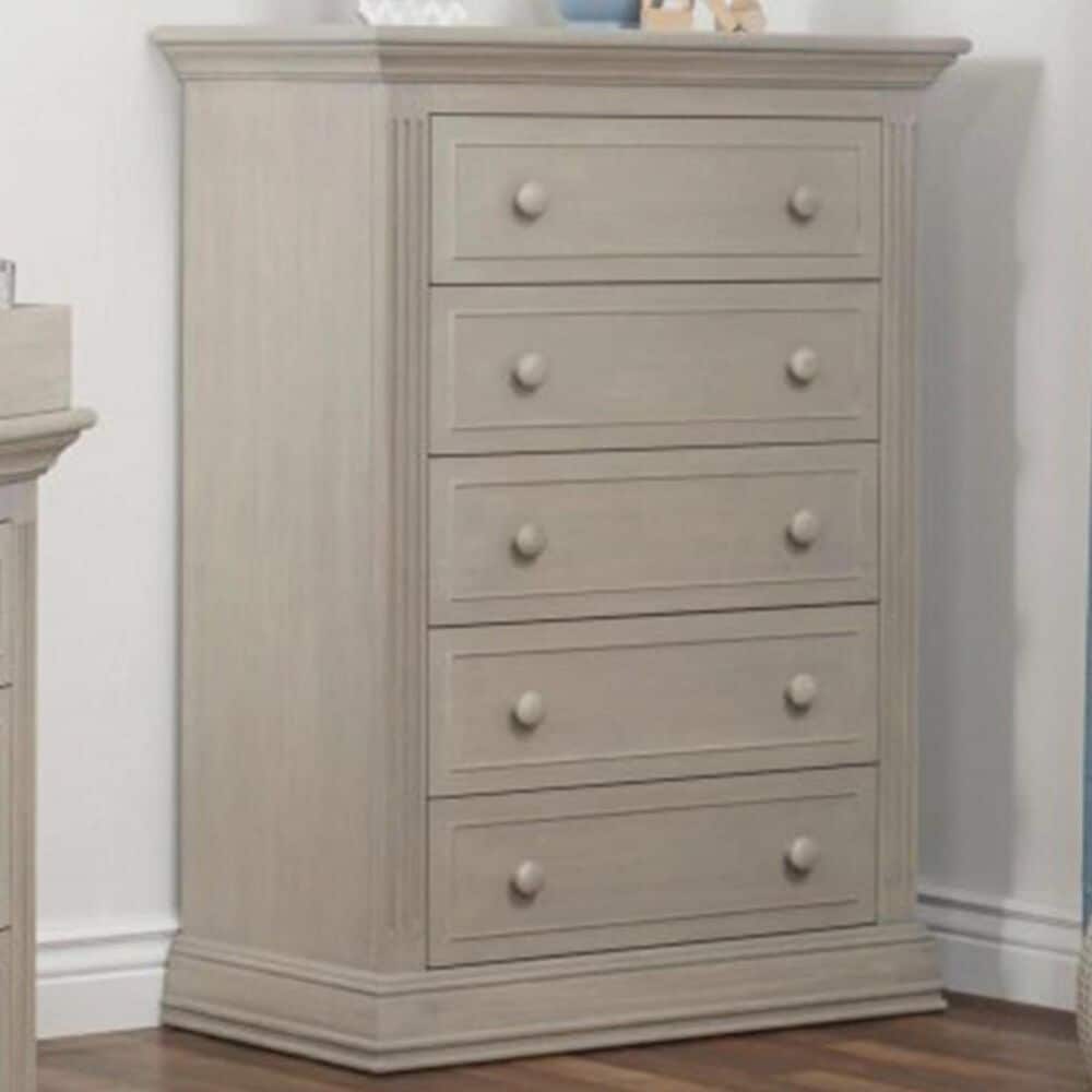 Sorelle Furniture Providence 5 Drawer Chest in Heritage Fog, , large
