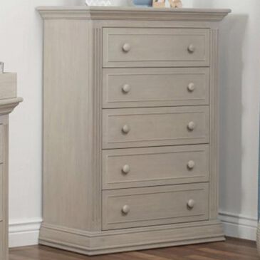Sorelle Furniture Providence 5 Drawer Chest in Heritage Fog, , large
