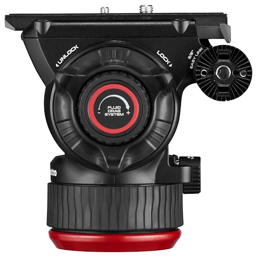 Manfrotto 504X Fluid Video Head with Flat Base in Black, , large