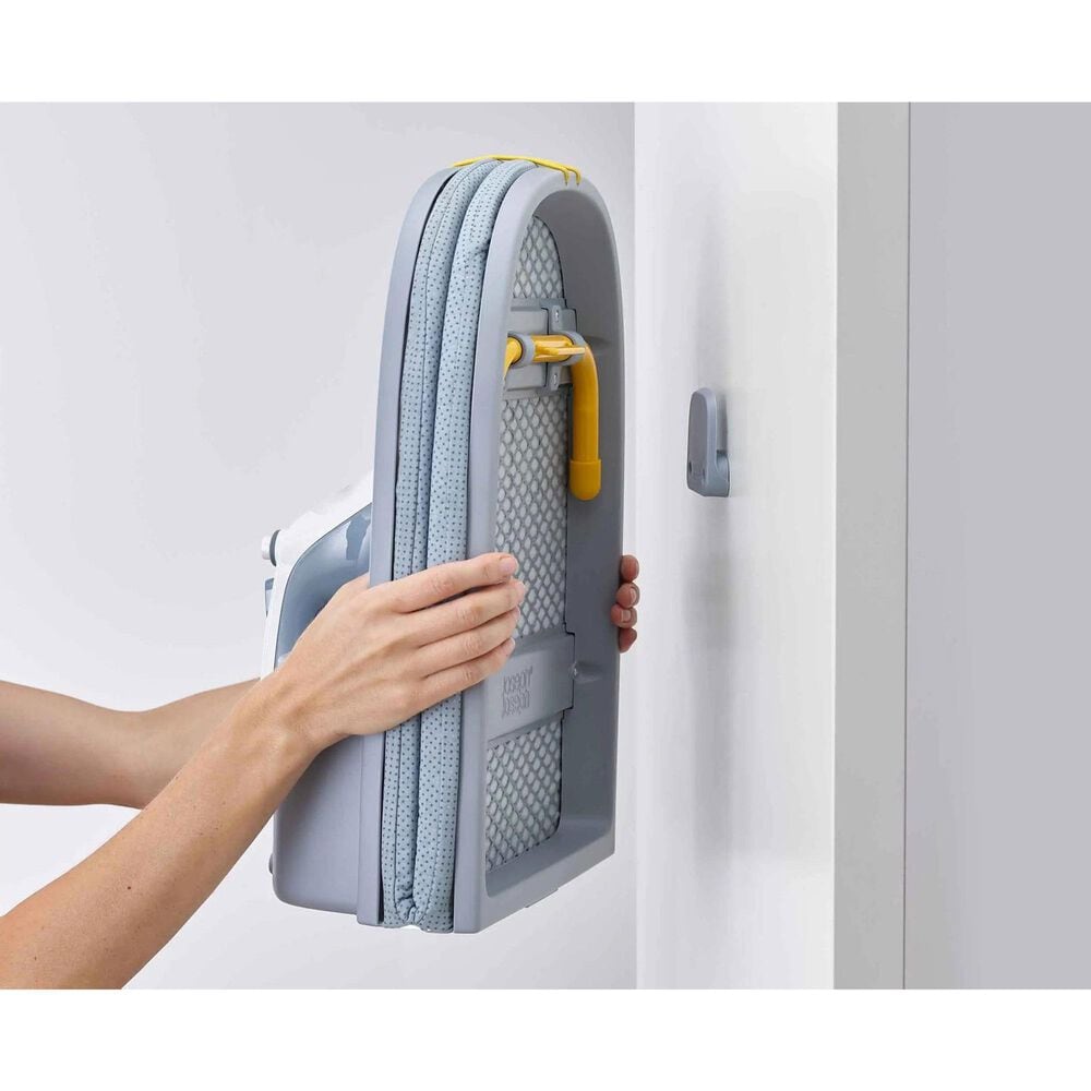 Joseph Joseph Pocket Folding Table-Top Ironing Board in Grey and Yellow, , large