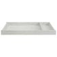 Oxford Baby Weston Changing Topper in Vintage White, , large