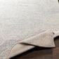Surya Aisha AIS-2307 2"7" x 7"7" Light Gray and Off-White Runner, , large