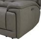 Interlochen 6-Piece Leather Power Reclining Sectional in Aline Light Gray, , large
