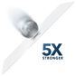 Zagg Invisible Shield Glass Elite Privacy Screen Protector for Apple iPhone 16 Pro Max in Clear, , large