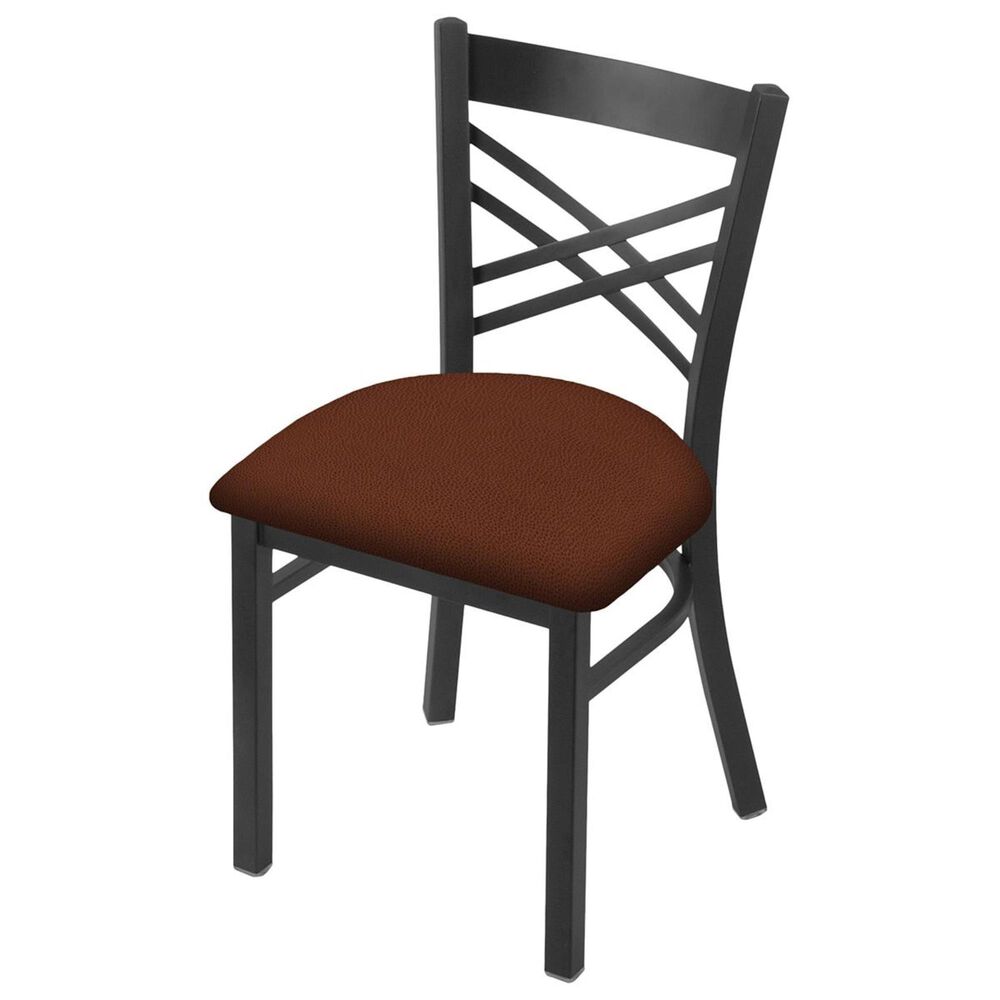 Holland Bar Stool 620 Catalina 18" Chair with Pewter and Rein Adobe Seat, , large