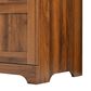 HOMLUX 75" Arched Kitchen Pantry Cabinet with LED Light in Walnut, , large