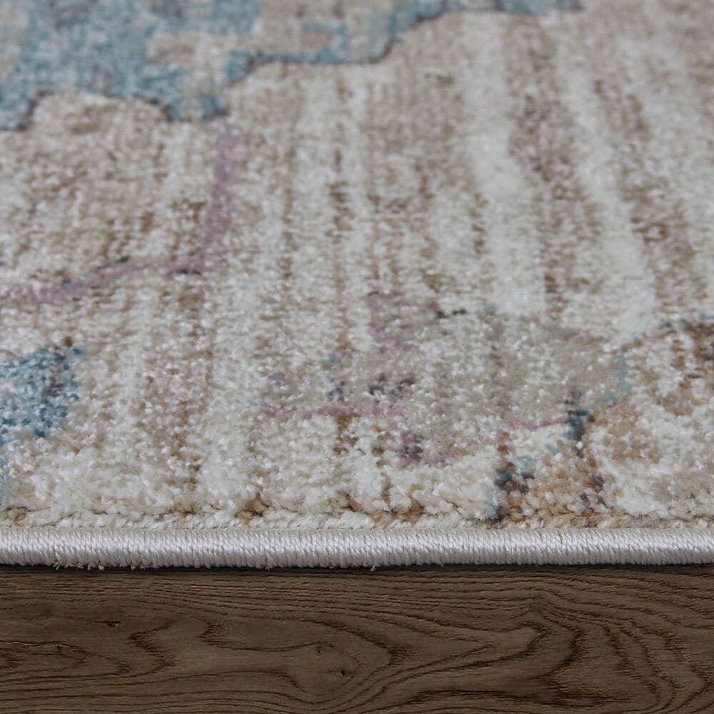 Feizy Dartmouth 39QKF 12&#39; x 15&#39; Beige and Multicolor Area Rug, , large