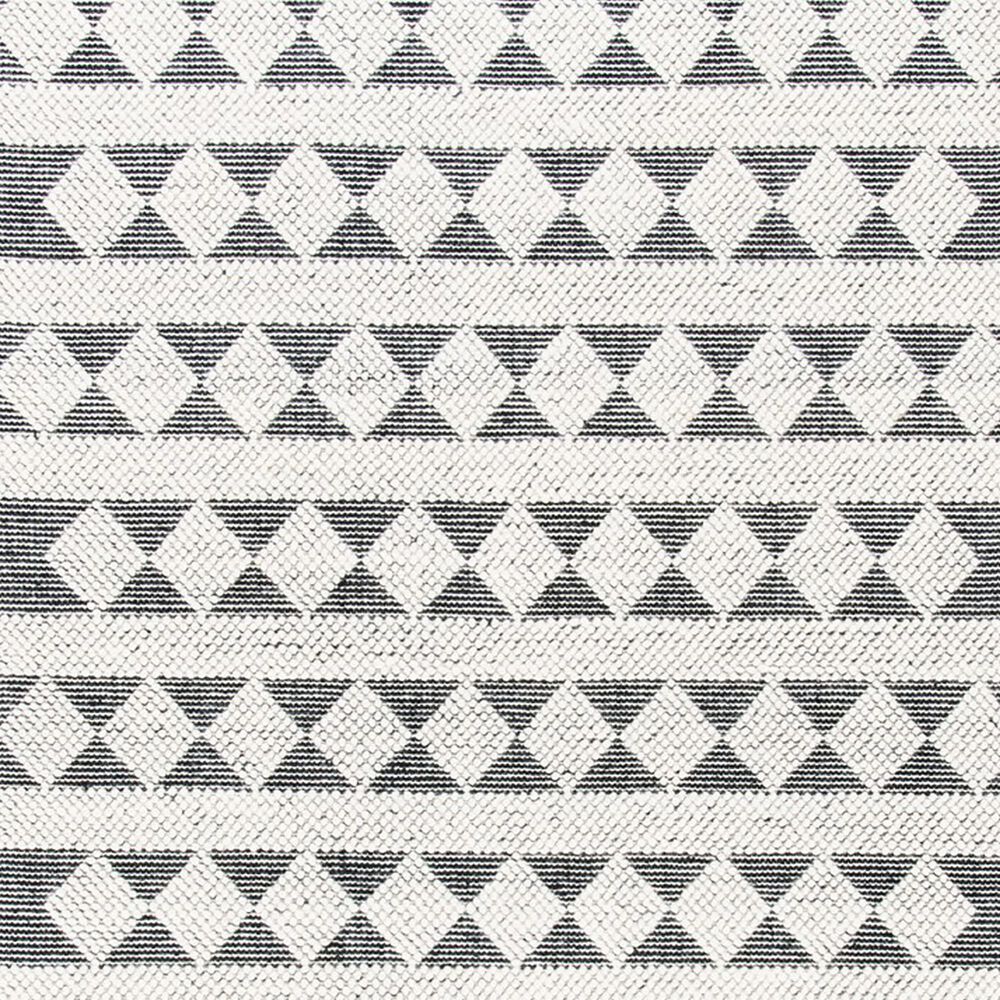 Safavieh Natura NAT481A 2&#39;3&quot; x 8&#39; Ivory and Black Runner, , large