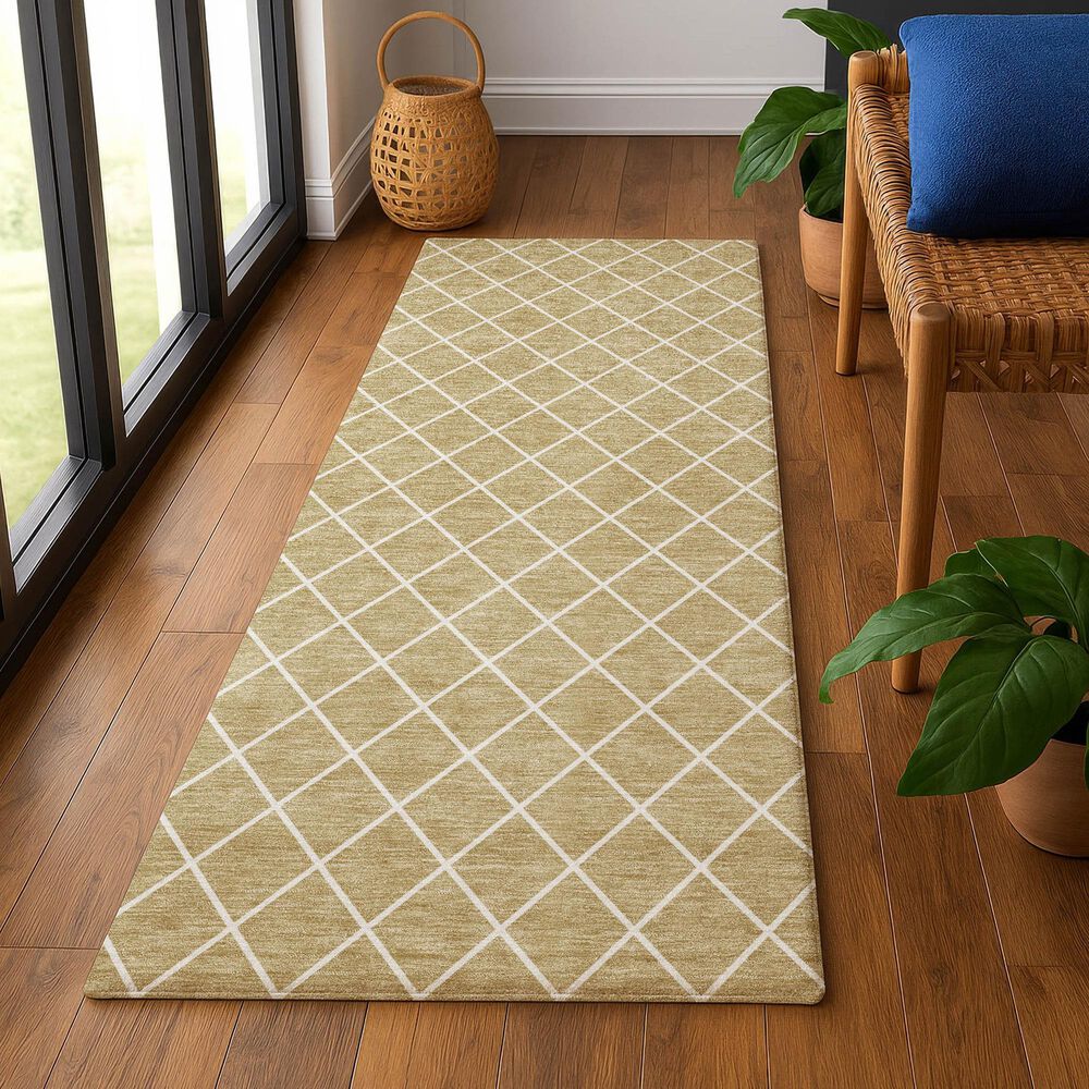 Dalyn Rug Company The Reserve TR15 Walnut 2&#39;3&quot; x 7&#39;6&quot; Indoor/Outdoor Runner, , large