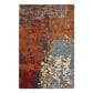 Oriental Weavers Galaxy 21904 3"6" x 5"6" Orange Area Rug, , large