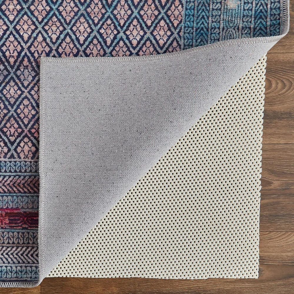 Feizy Voss 10&#39;6&quot; x 14&#39; Aqua and Multicolor Area Rug, , large