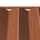 Rta Products Llc Studio 48" PVC Foldable Accordion Doors in Walnut, , large