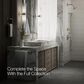 Kohler Purist Widespread Bathroom Sink Faucet with Lever Handles and High Gooseneck Spout in Vibrant Brushed Nickel, , large