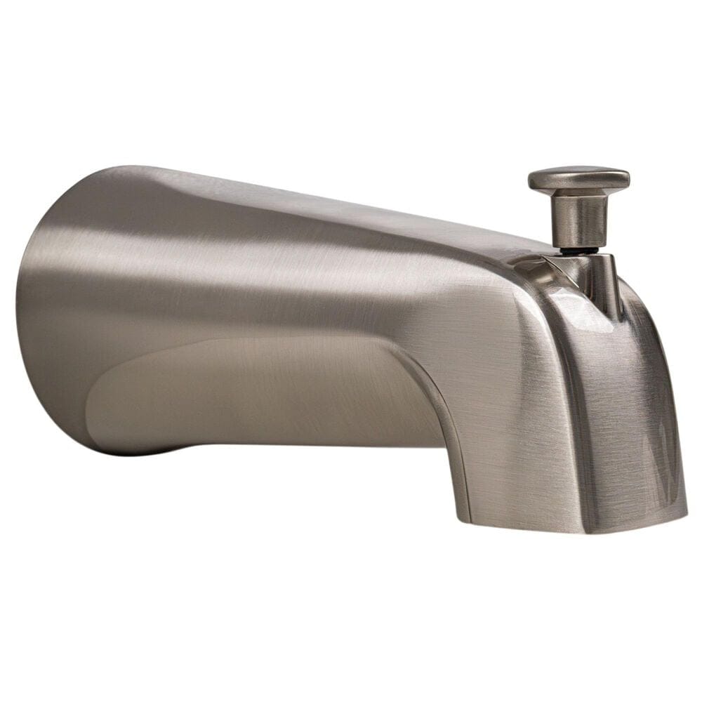 MS International 1-Handle 1-Spray Tub/Shower Faucet with Pressure Balance Valve in Brushed Nickel, , large