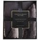 Pem America Christian Siriano 60" x 70" Ombre Luxury Faux Fur Throw with Gift Box in Black and Brown, , large