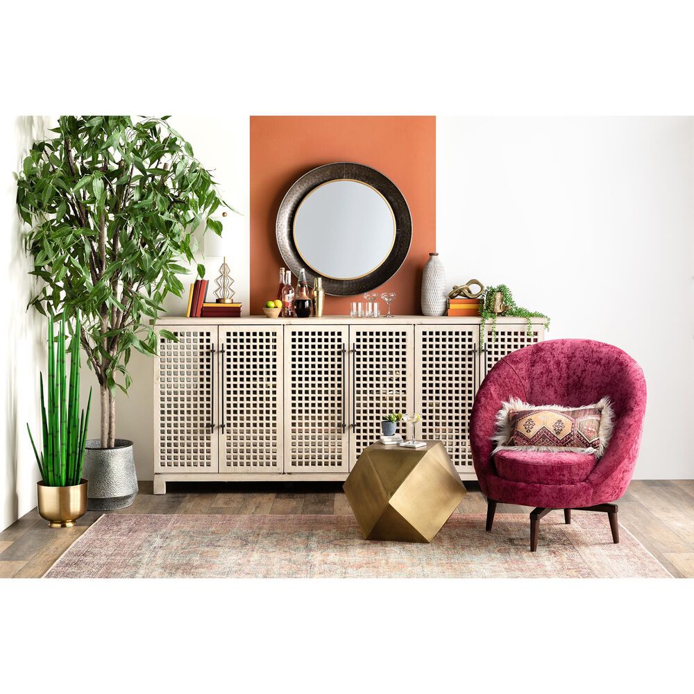 Classic Home Landon 6-Door Sideboard in Reclaimed Pine, , large
