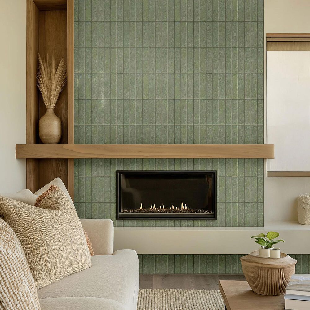 MS International Mattonella Giada 2.5" x 10" Porcelain Tile, , large