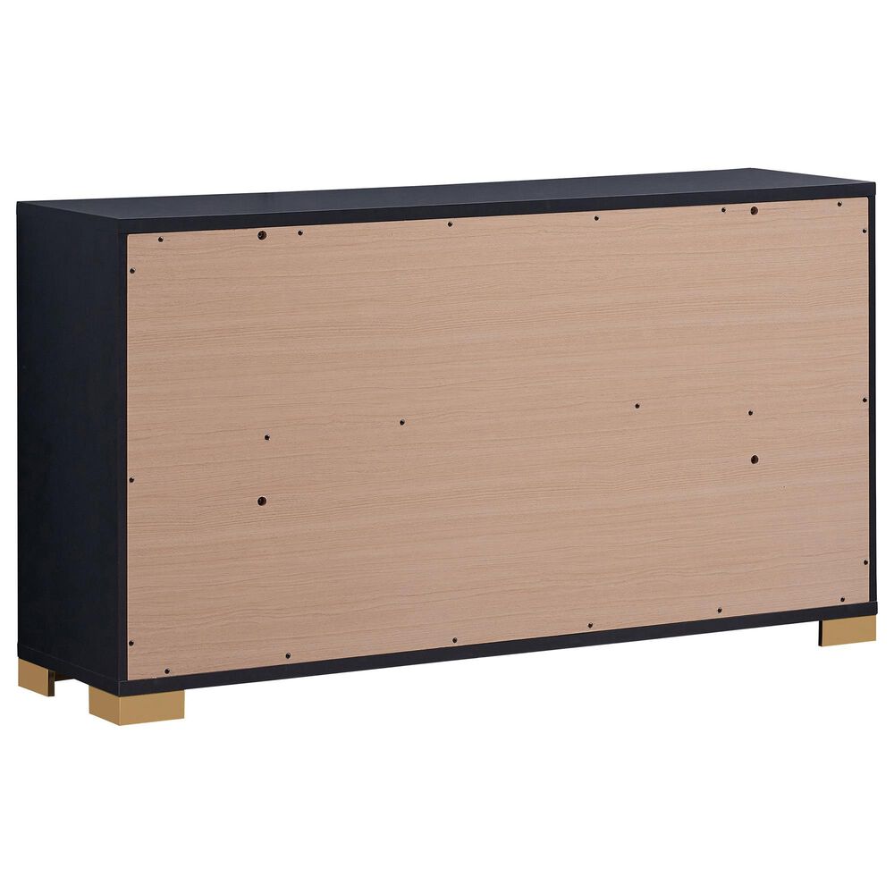 Pacific Landing Marceline 6-Drawer Dresser in Black, , large
