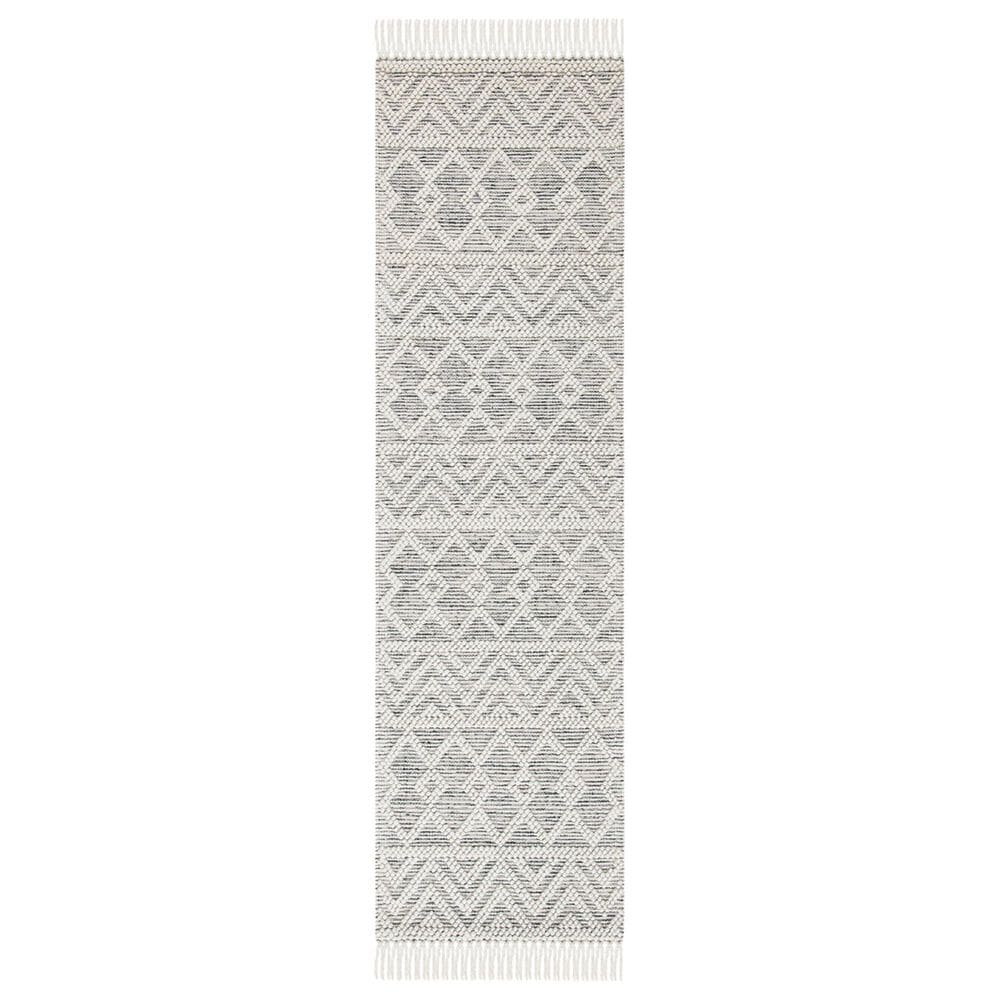 Safavieh Natura NAT353A 2"3" x 6" Ivory and Black Runner, , large