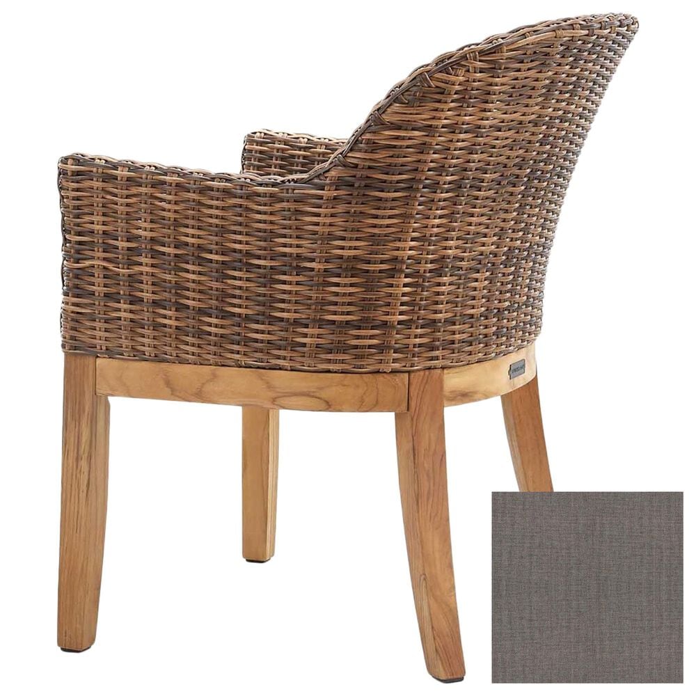 Winston Truss Arm Side Chair with Cast Slate Cushion in Vintage Earth, , large