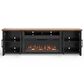 Legends Furniture Essex 97" Fireplace TV Stand in Black and Whiskey, , large