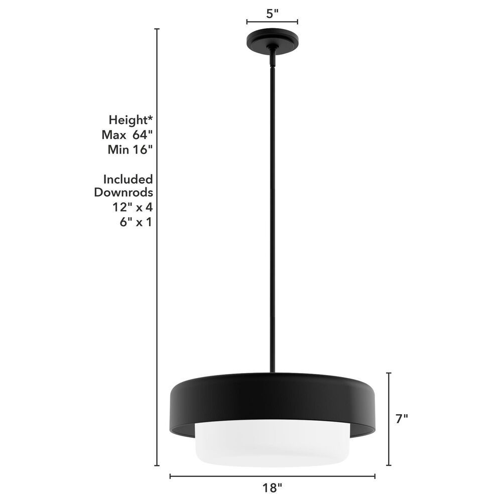 Hunter Station 3-Light Pendant in Natural Iron, , large