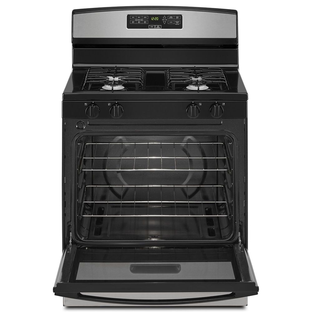Amana 30&quot; Freestanding Gas Range with Bake Assist Temps in Stainless Steel, , large