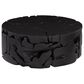 Phillips Collection Teak Chunk Round Coffee Table in Black, , large