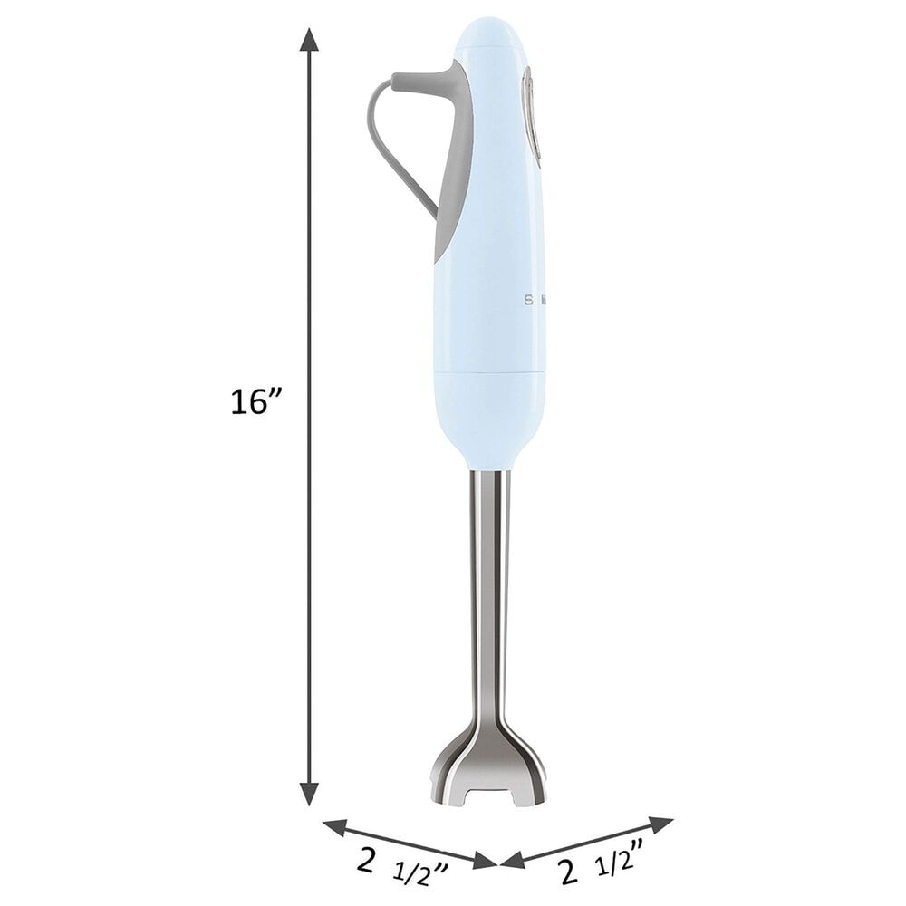 SMEG Hand Blenders Retro-style in Pastel Blue and Gray, , large