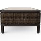 Sunvilla Cleo Rectangular Coffee Table in Bourbon, , large