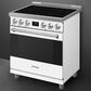 SMEG Professional 30" Induction Electric Range in Matte White, , large