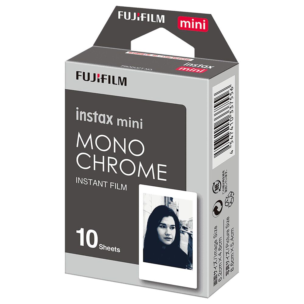 Fujifilm Instax Mini Instant Monochrome Film &#40;10 Packs&#41;, , large
