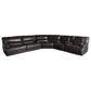 Sienna Designs 3-Piece Power Reclining Curved Sectional in Stampede Charcoal, , large