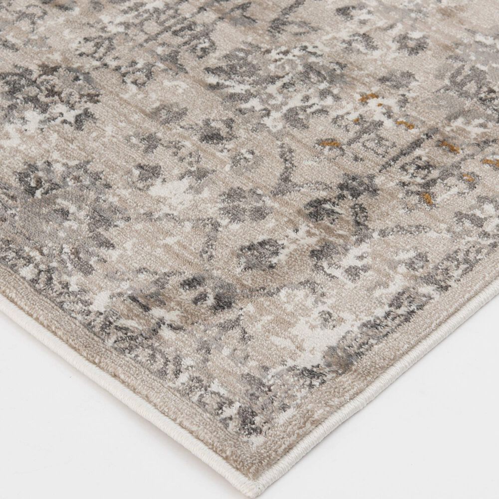 Central Oriental Adore Iliana 5&#39; x 7&#39;6&quot; Beige and Orange Area Rug, , large