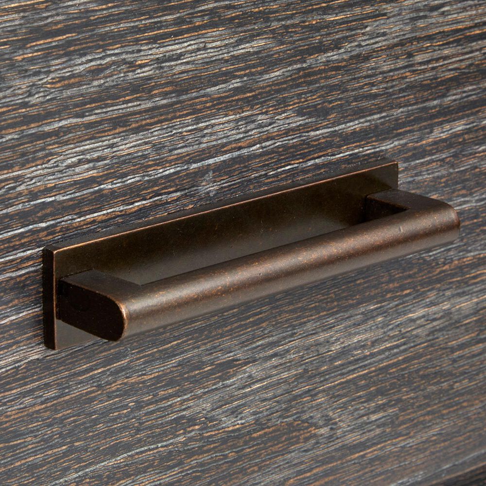 Nicolette Home Plum Creek King Panel Storage Bed in Ravenwood Black, , large