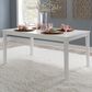 Linon Home Decor Maggie Dining Table in White - Table Only, , large