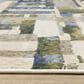 Oriental Weavers Tisdell TIS01 Blue and Green 2"3" x 7"6" Runner, , large