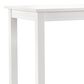 Linon Home Decor Claridge Bar Height Pub Table in Bright White - Table Only, , large
