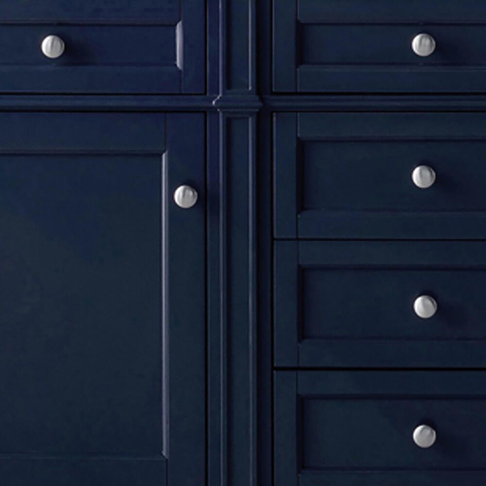James Martin Brittany 60" Double Bathroom Vanity in Victory Blue with 3 cm Tajnar Eclos Top and Rectangular Sinks, , large