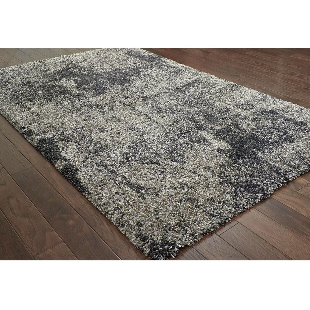 Oriental Weavers Henderson 5503Z 9&#39;10&quot; x 12&#39;10&quot; Grey and Charcoal Area Rug, , large