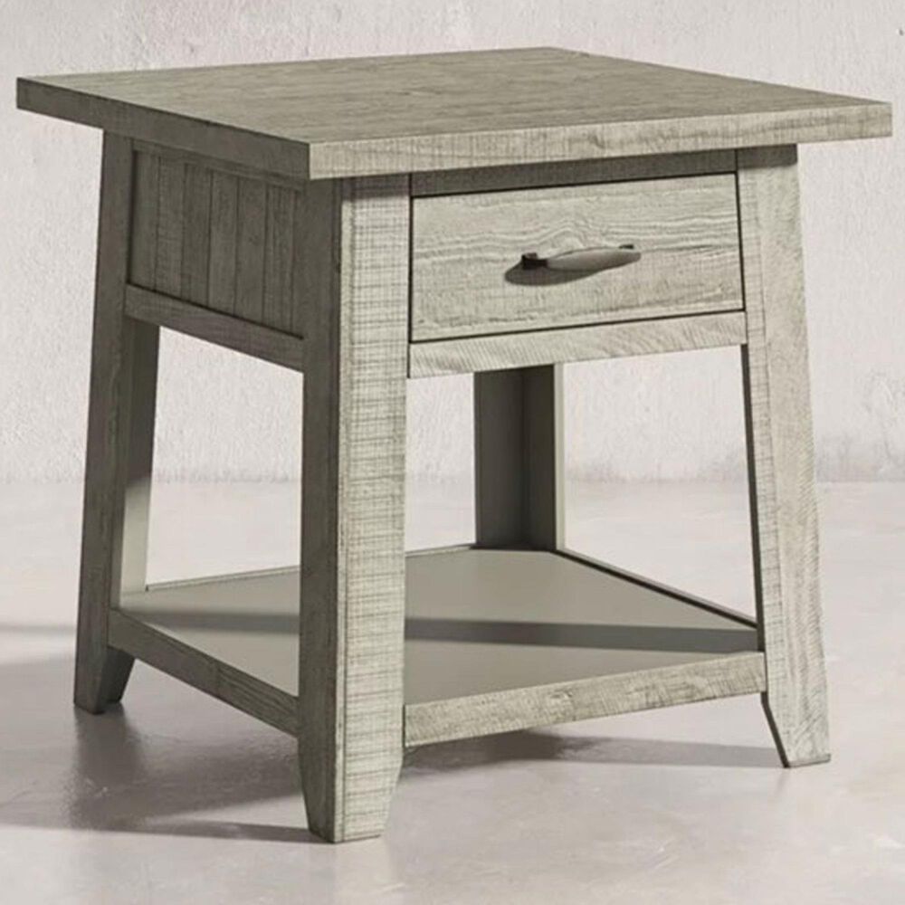 Waltham Telluride End Table in Driftwood, , large