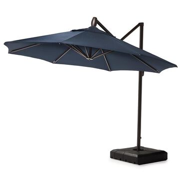 RST Brands Del Playa Aluminum 10ft Umbrella in Blue, , large
