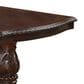 Crown Mark Kiera Double Pedestal Dining Table Only in Rich Brown , , large