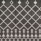 Nourison Positano Southwestern Black 9" x 12" Indoor/Outdoor Area Rug, , large