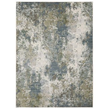 Oriental Weavers Caravan Blue Skies 7"10" x 10"10" Blue and Green Area Rug, , large